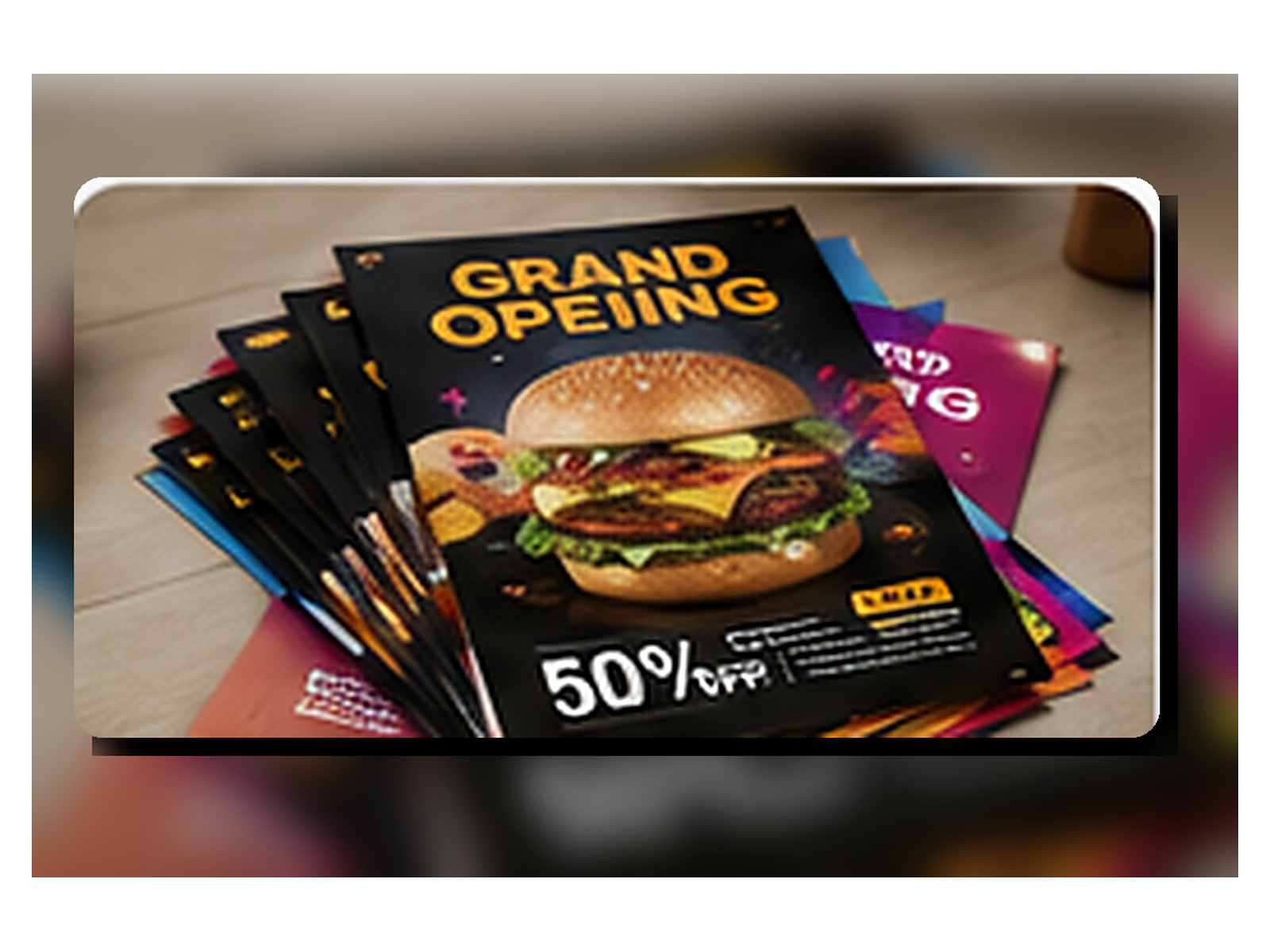 Printly USA Flyers & Marketing product mockup