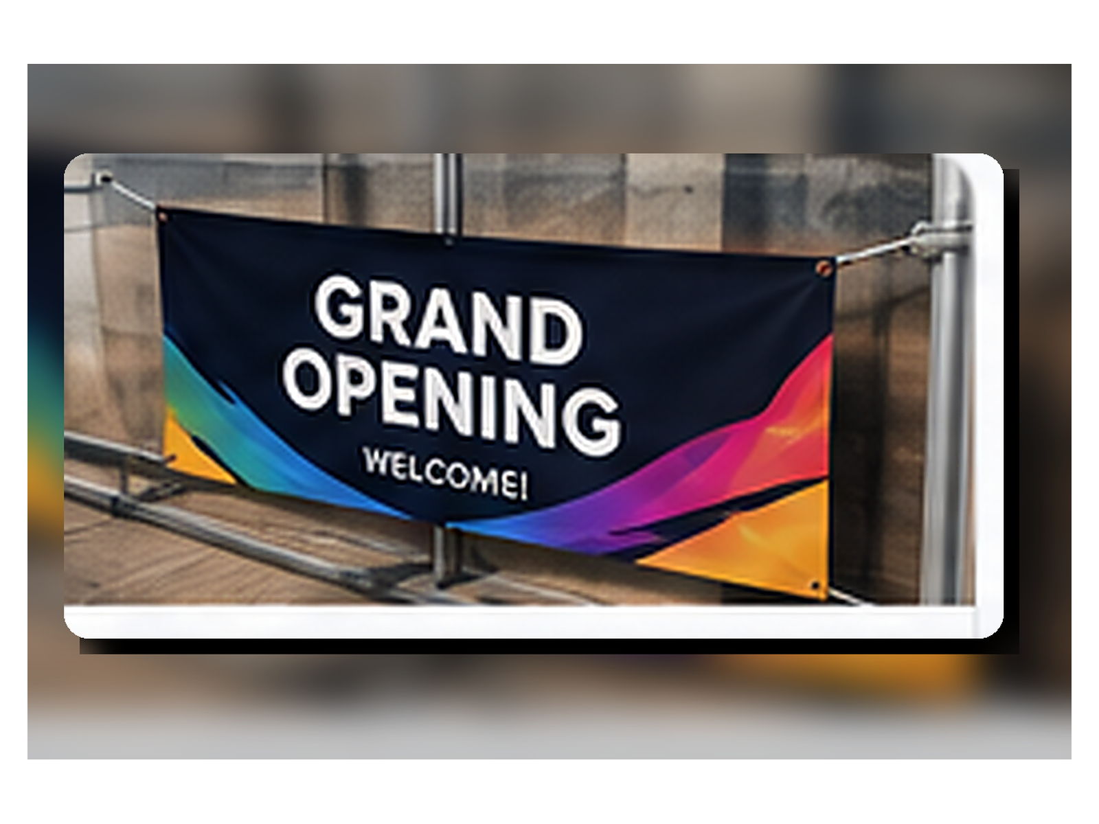 Printly USA Large Format Banners product mockup